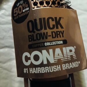 Conair Quick Blow-Dry Copper Hairbrush